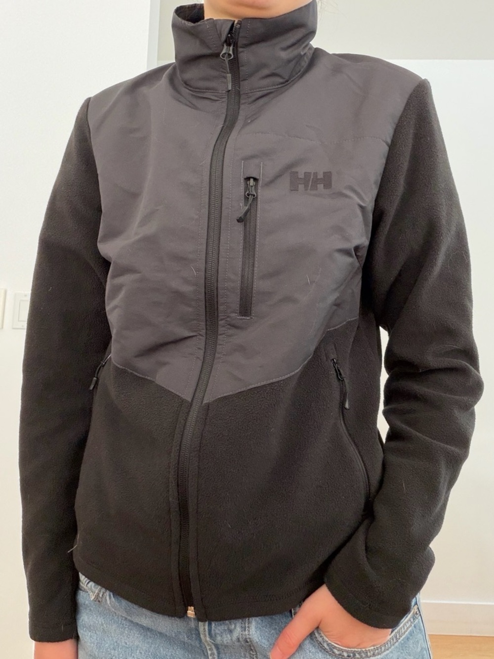 Helly Hansen Women’s Daybreaker Block Fleece Jacket Black  - S - Picture 4 of 16